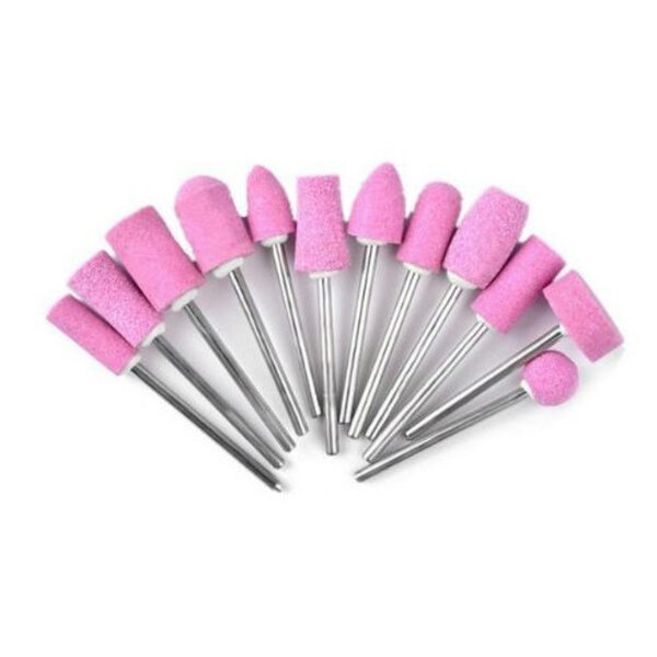 XL Premium Pediküre Steinbit Set 12 Stk.