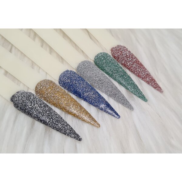 MPK Nails® 6x Beautiful Sparkle Glitter im Set