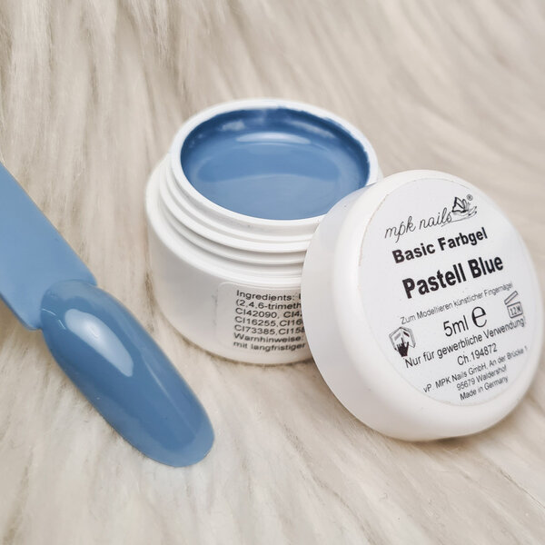 MPK Nails® Basic Farbgel Pastell Blue 5ml