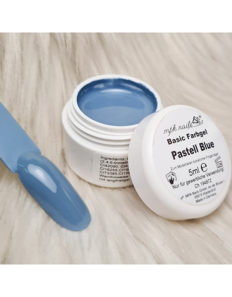 Basic Farbgel Pastell Blue 5ml