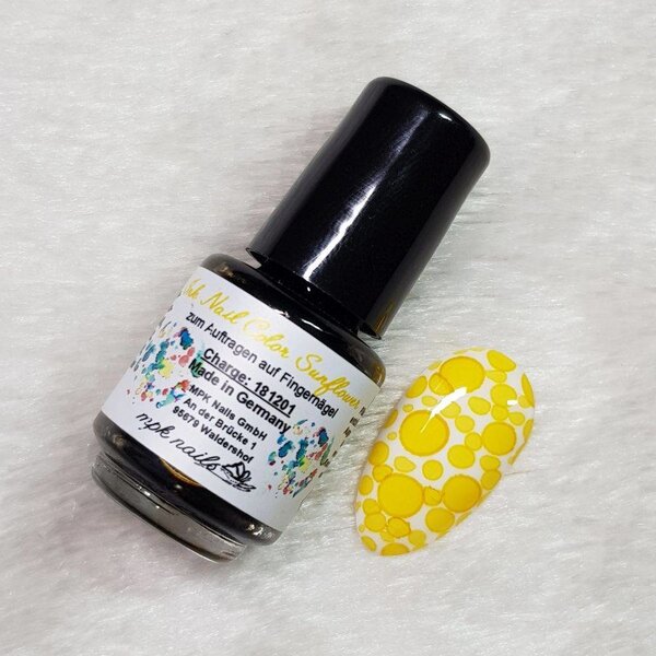 MPK Nails® Ink Nail Color Sunflower