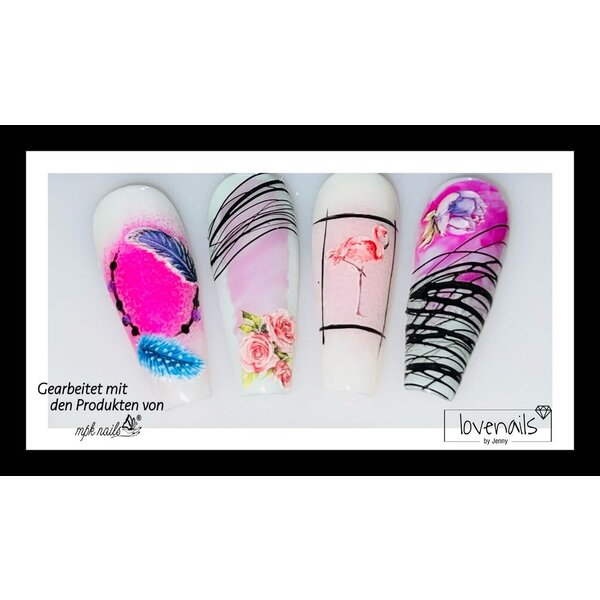 Fashion Nails Nail Wraps 3D 92