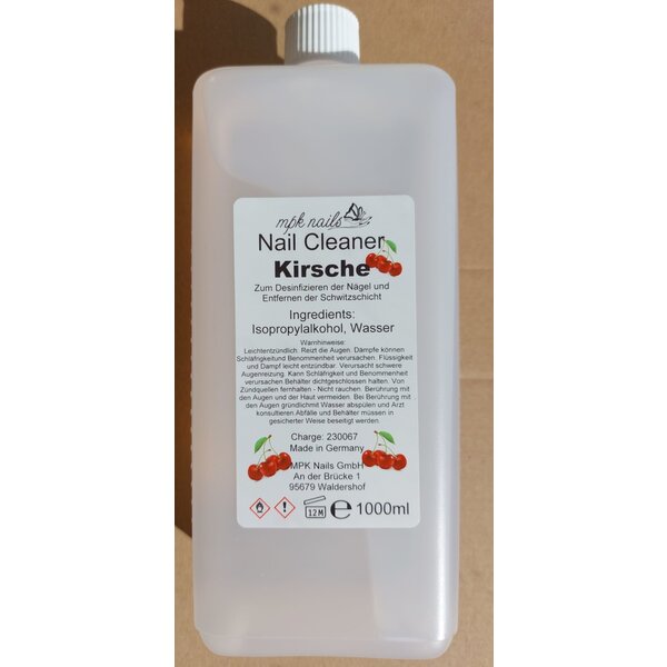 MPK Nails® Nail Cleaner Kirsche 1L / 2. Wahl: KLAR