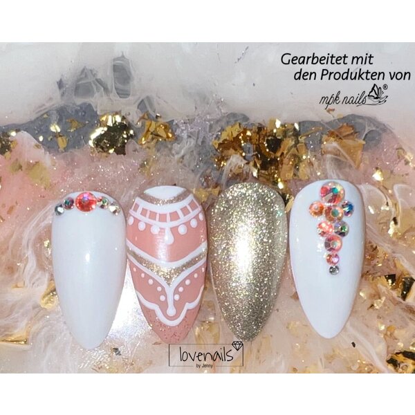 MPK Nails® Deluxe Farbgel 256 Metallic Prosecco