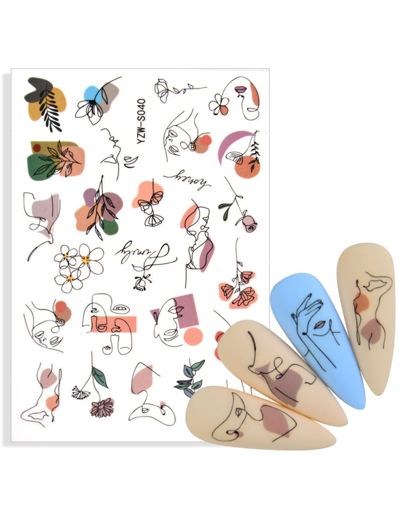 Nail Sticker ST040