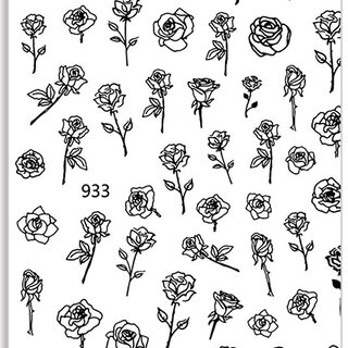 Nail Sticker ST1146 schwarz
