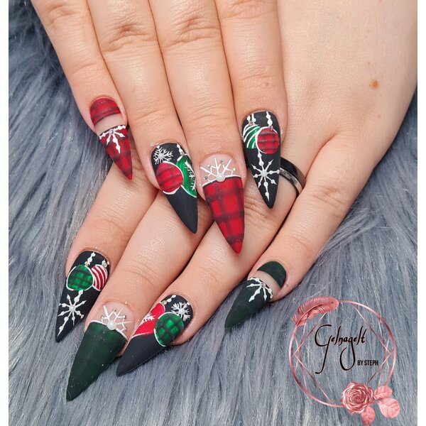 MPK Nails® 10ml UV Nagellack 78 Dunkelrot