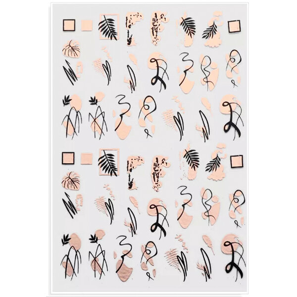 MPK Nails® Nail Sticker Rosè 08