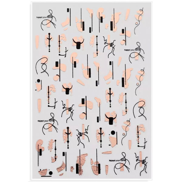 MPK Nails® Nail Sticker Rosè 07