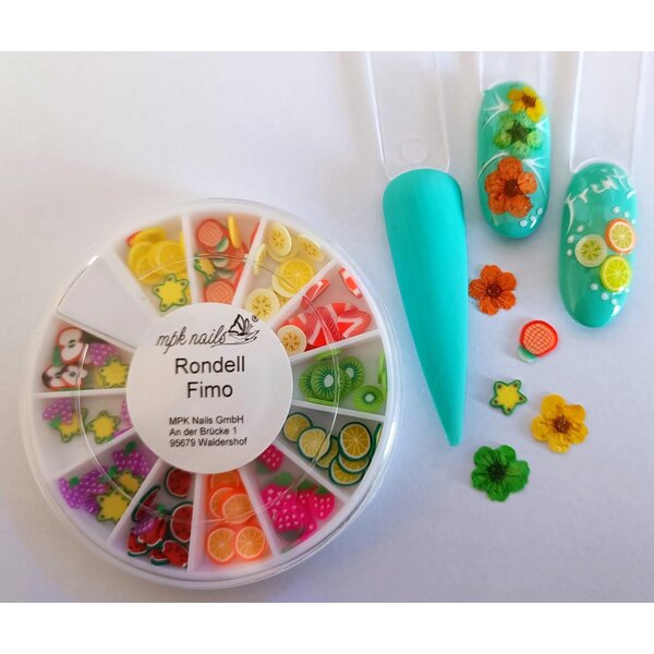 Nail Art Trockenblumen