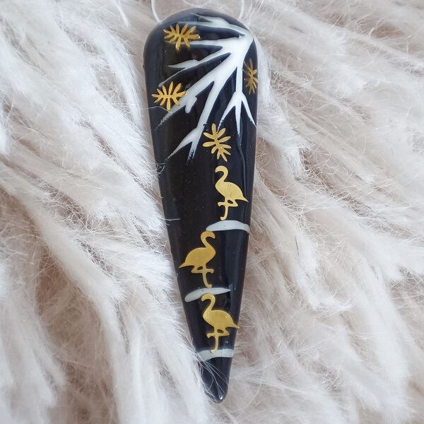 MPK Nails® Metall Inlays Einleger gold 01