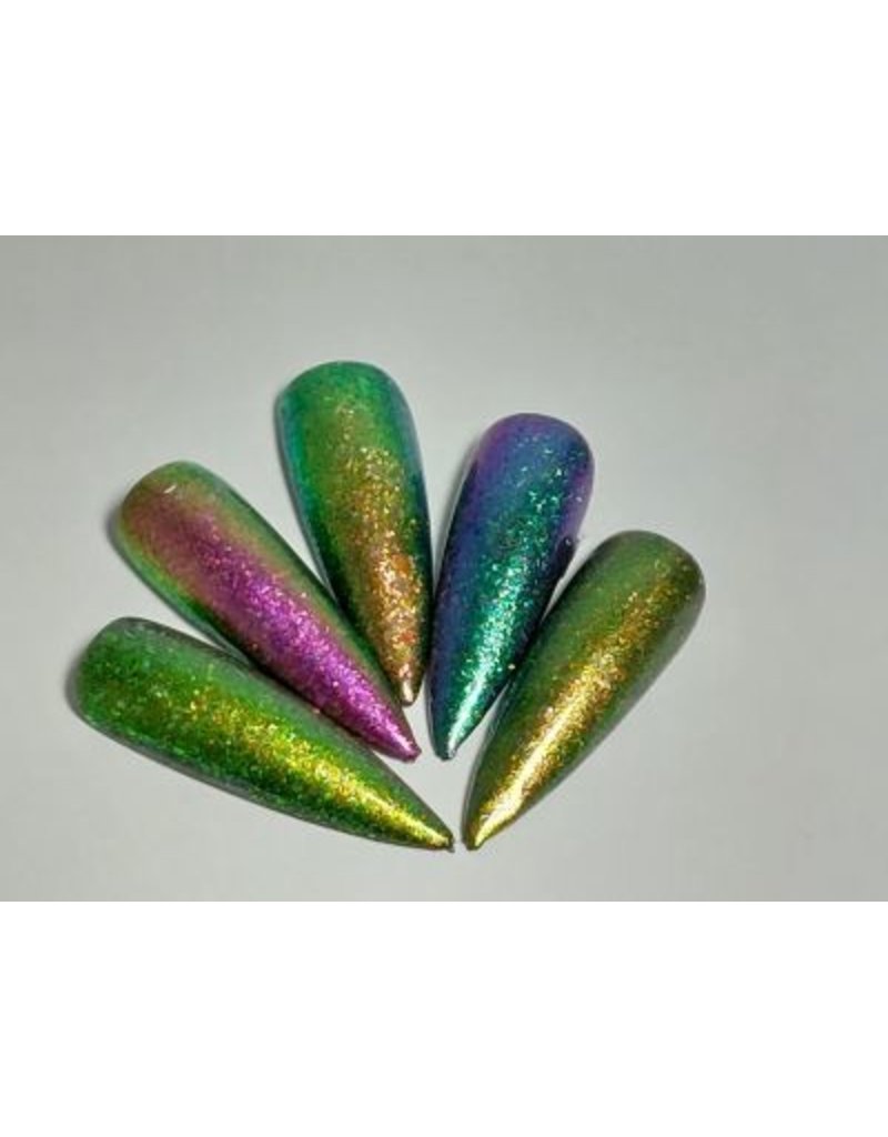 Nail Art Flakes - Neon Aurora / Zufall