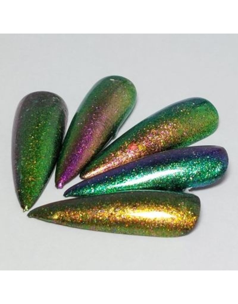 Nail Art Flakes - Neon Aurora / Zufall