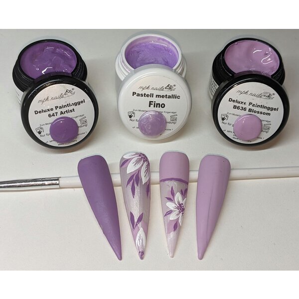 MPK Nails® Farbgel Pastell Metallic 5ml Fino