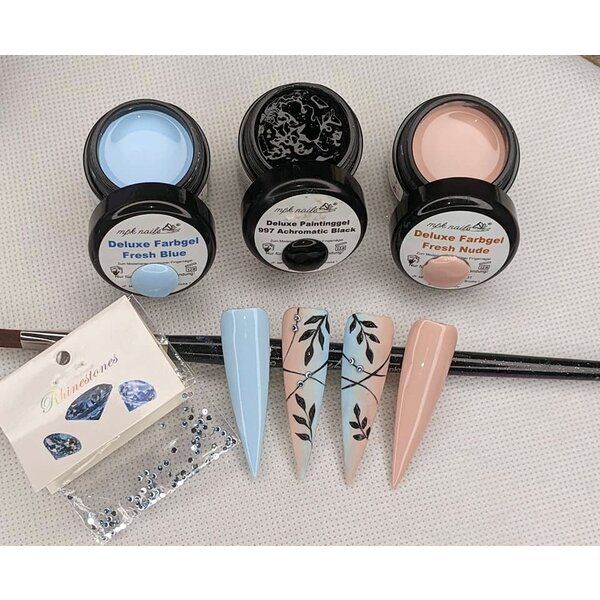 MPK Nails® Non Sticky Deluxe Farbgel Fresh Blue