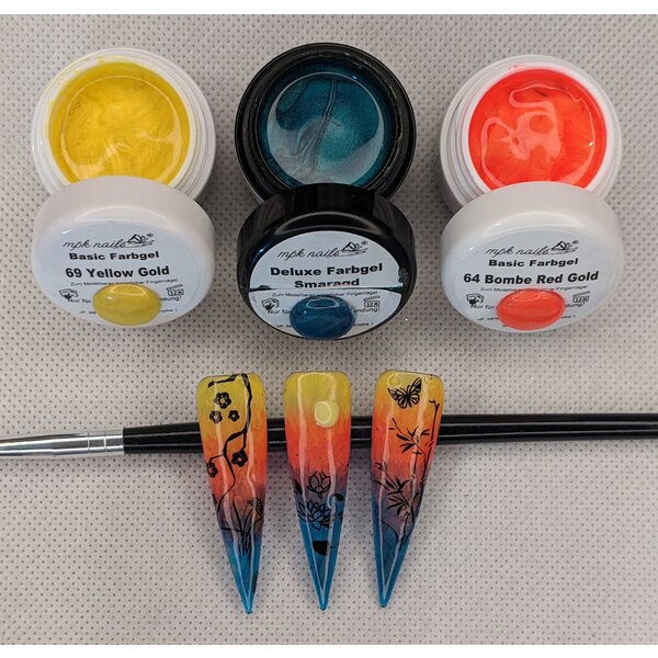 MPK Nails® Deluxe Farbgel Smaragd