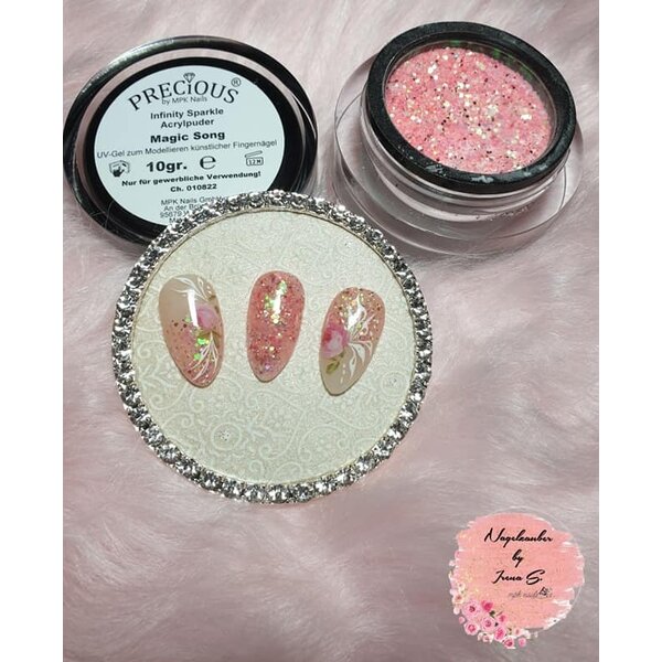 MPK Nails® Farb-Acryl Infinity Sparkle Magic Song