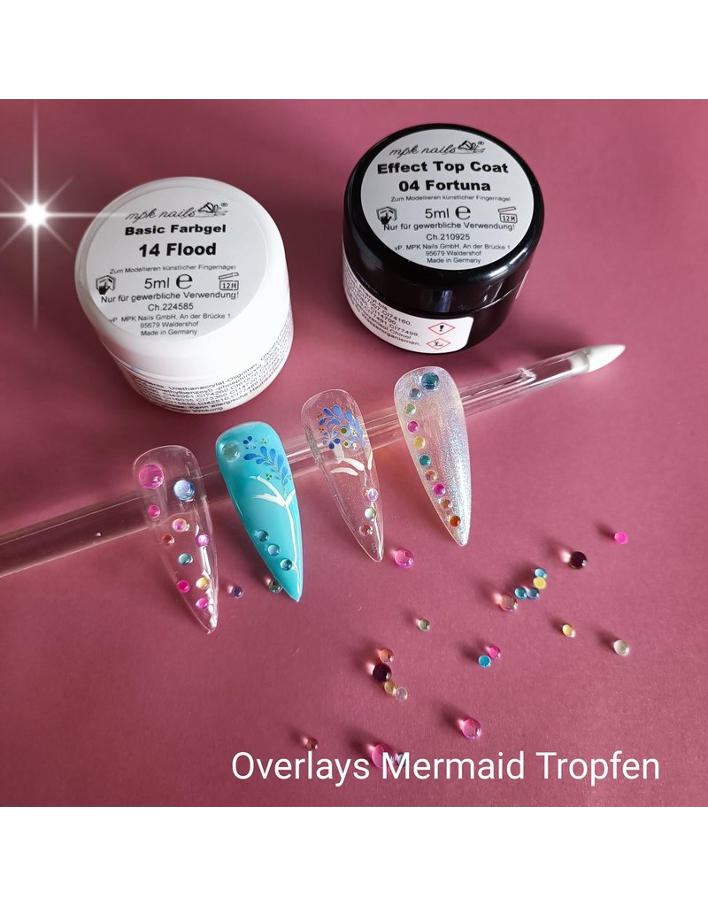 Overlays Mermaid Kristalle Tropfen 11) MIX