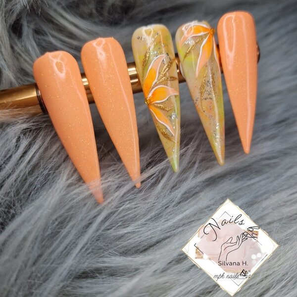 MPK Nails® Non Sticky  Deluxe Farbgel Fresh Orange
