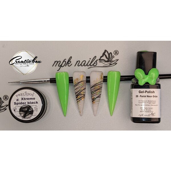 MPK Nails® UV Nagellack 28 - Pastel Neon Grün
