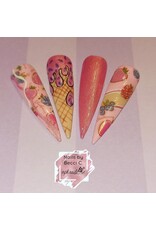 10x Nailart Transfer Folie in Box #33-03