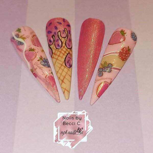 MPK Nails® 10x Nailart Transfer Folie in Box #33-03