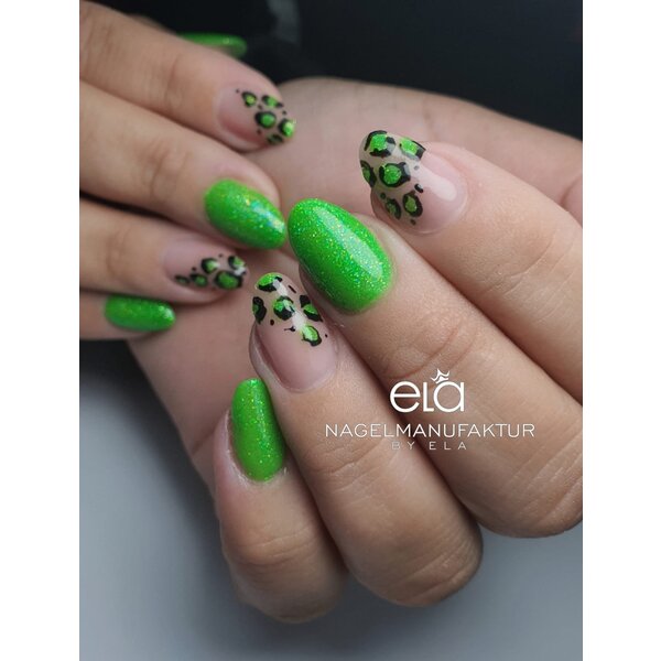 MPK Nails® Deluxe Glitter Gel Pixie Green