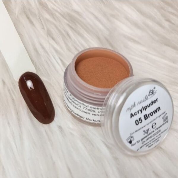 MPK Nails® Farb-Acryl 05 Brown