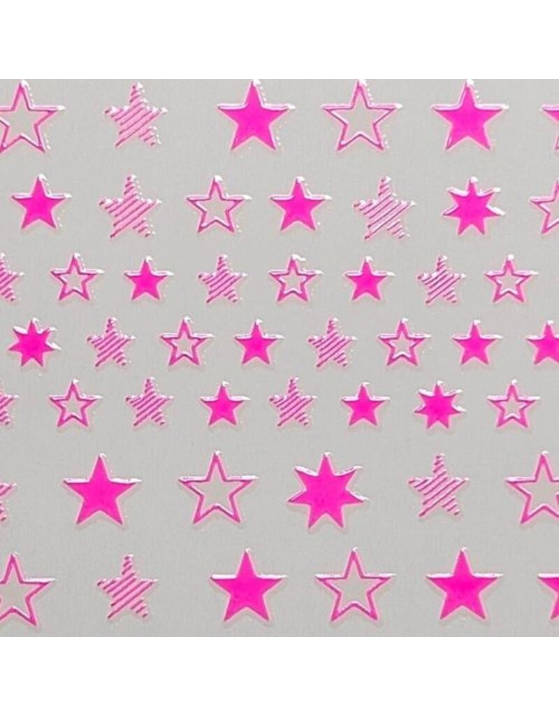 Nail Sticker Sterne pink 353