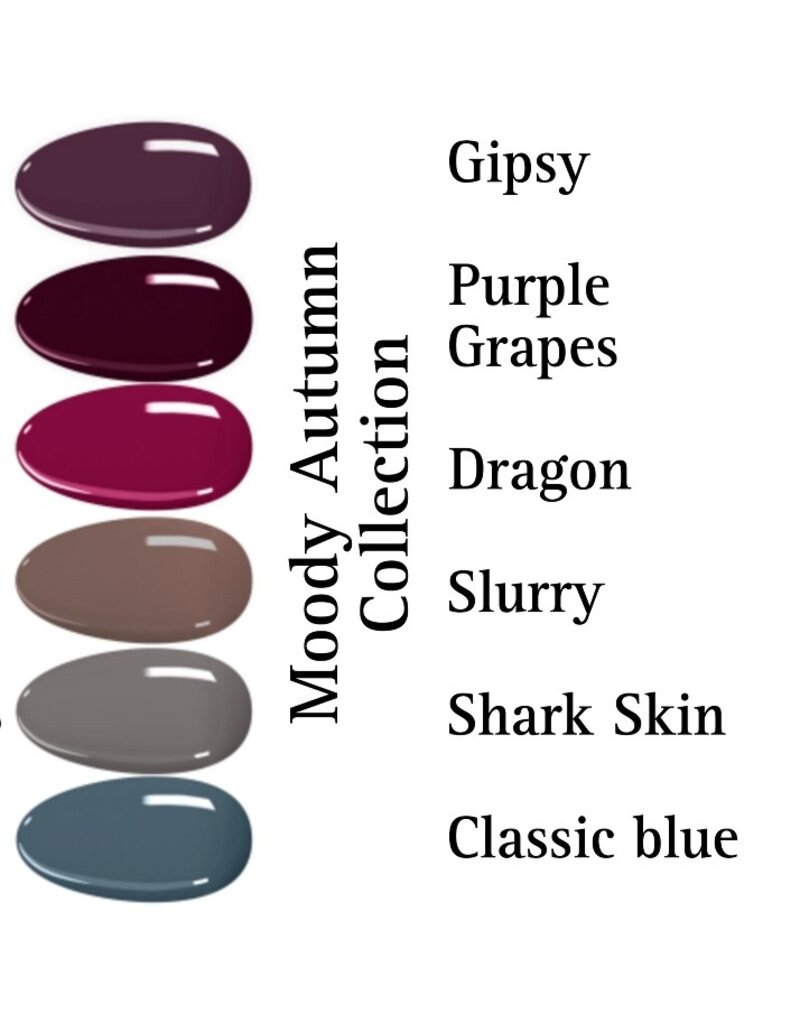 Luxury Gel Polish - Moody Autumn Collection 2023