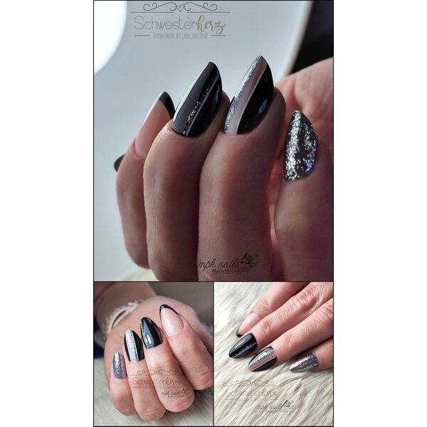 MPK Nails® Luxury Gel Polish 349 Roxstar Silver Blue