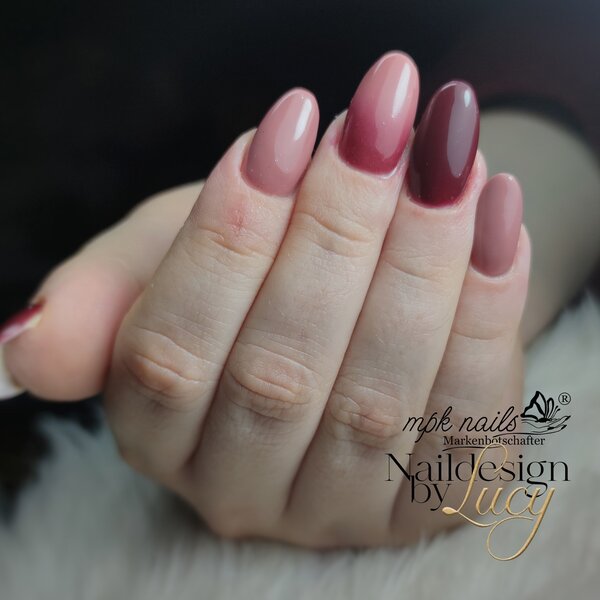 MPK Nails® Luxury Gel Polish 600 Red Chestnut