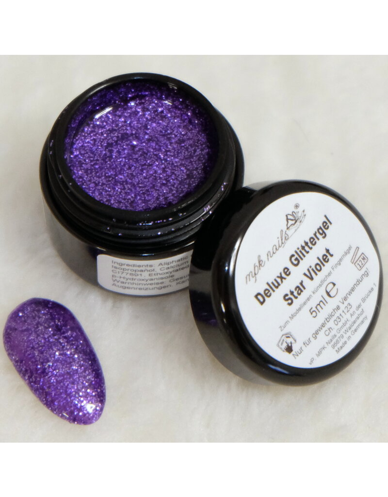 Deluxe Glitter Gel 346 Star Violet