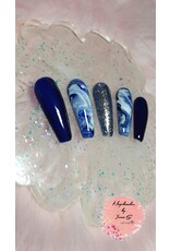 Luxury Gel Polish 349 Roxstar Silver Blue