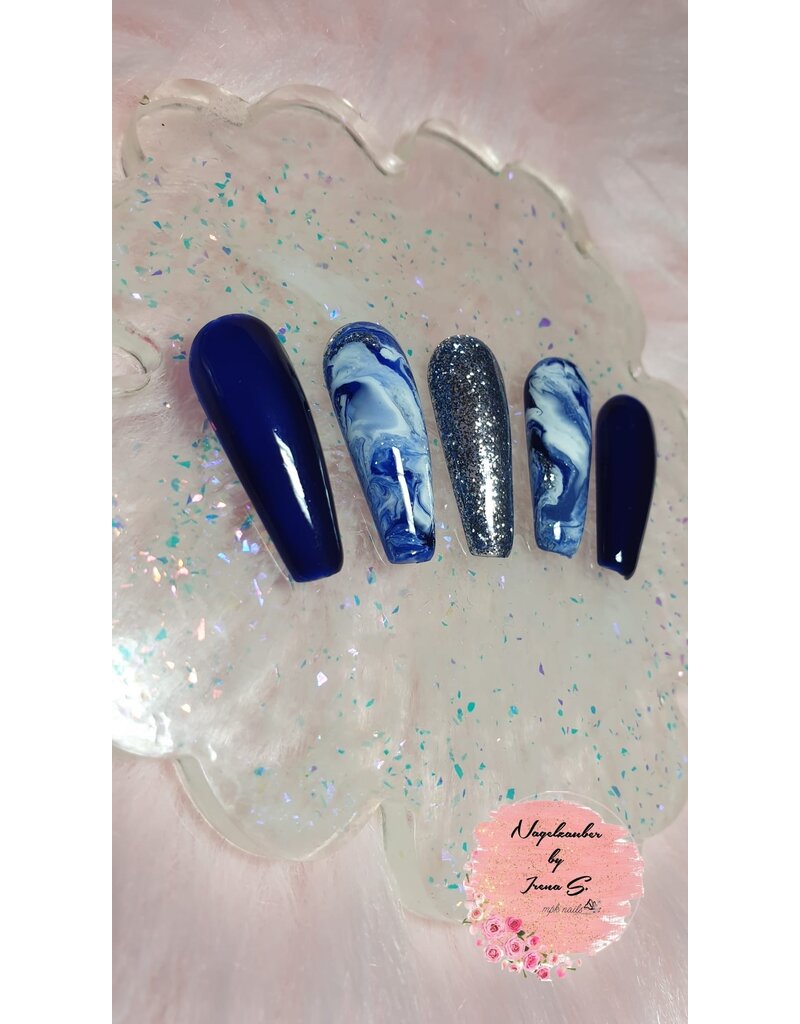 Luxury Gel Polish 349 Roxstar Silver Blue