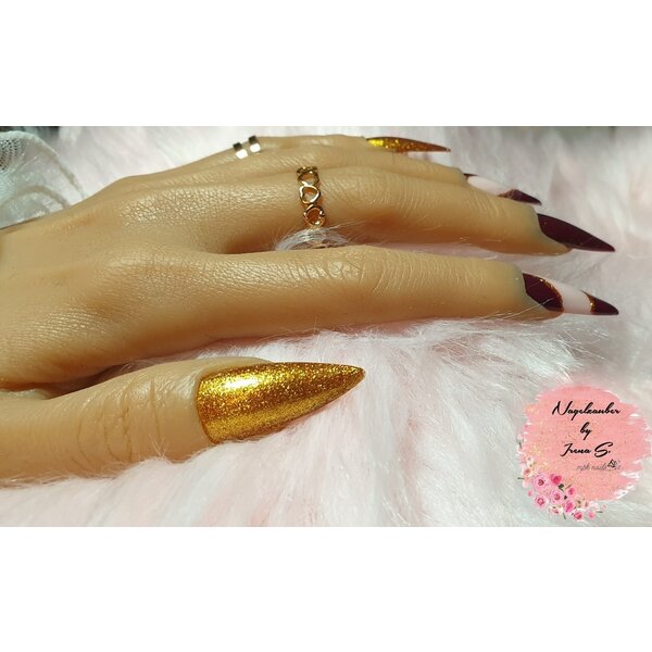 MPK Nails® Deluxe Glittergel 430 Super Gold