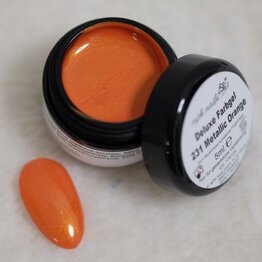 Deluxe Farbgel 231 Metallic Orange