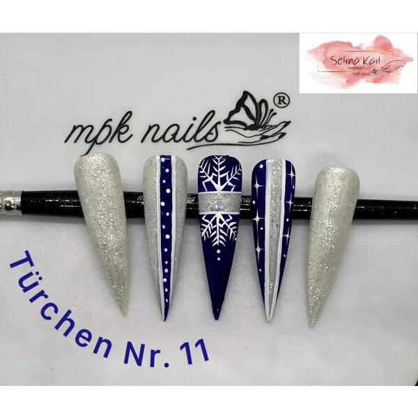MPK Nails® Deluxe Glittergel 320 Dream Silver