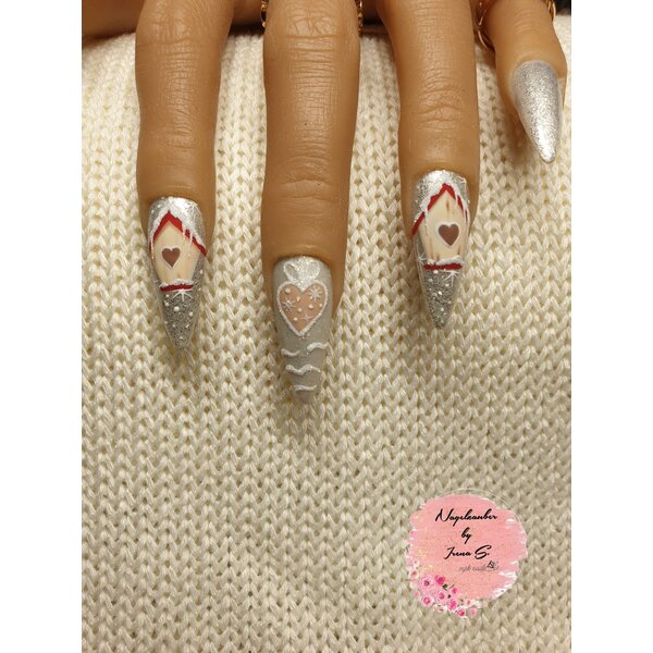 MPK Nails® Deluxe Glittergel 320 Dream Silver