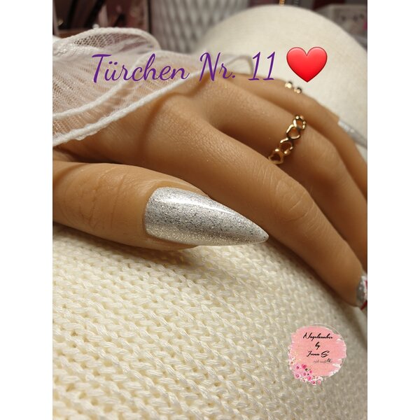 MPK Nails® Deluxe Glittergel 320 Dream Silver