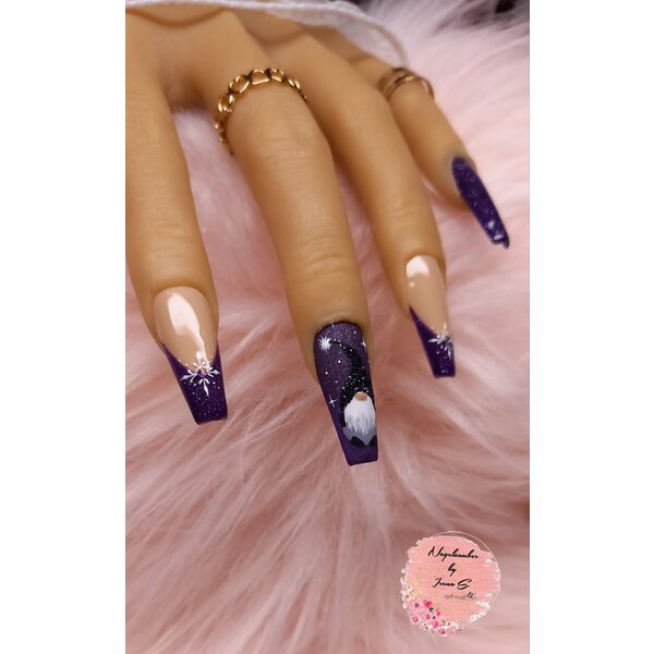 MPK Nails® Deluxe Glittergel 360 Galaxy Lilac