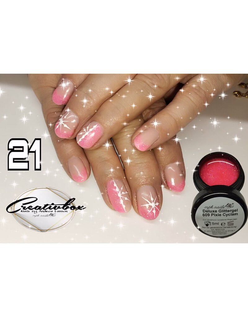 Deluxe Glittergel 609 Pixie Cyclam