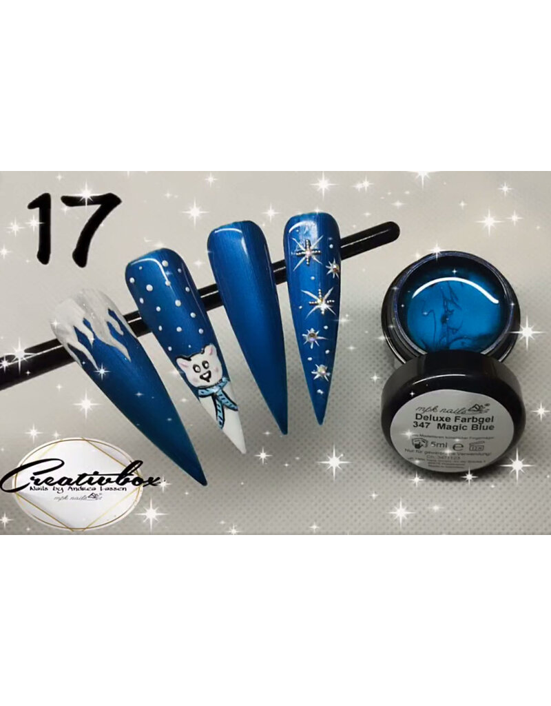 Deluxe Farbgel 347 Magic Blue