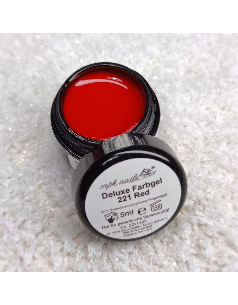 Deluxe Farbgel 221 Red