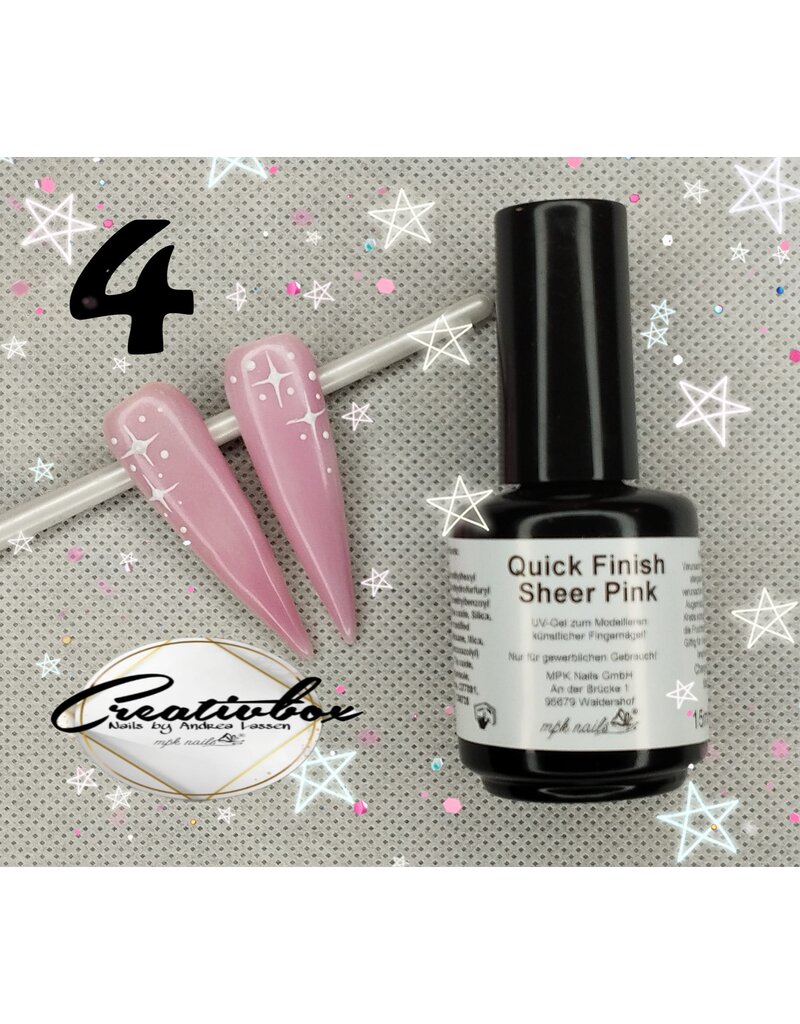 Quick Finish Sheer Pink 15ml