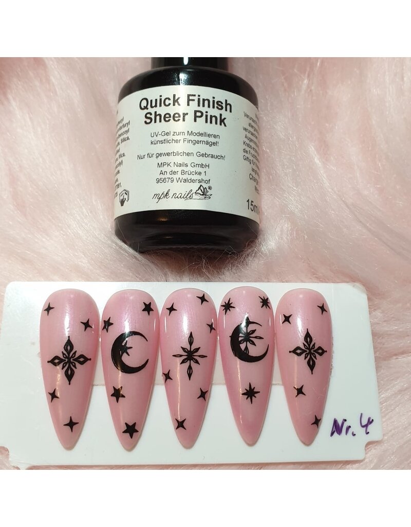 Quick Finish Sheer Pink 15ml