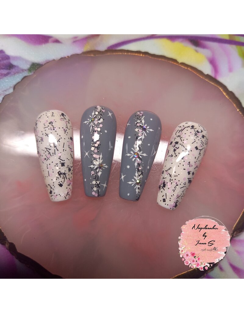 Splatter Gel Polish pink