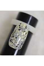 Splatter Gel Polish yellow