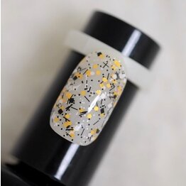 Splatter Gel Polish gold