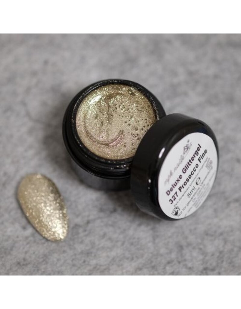 Deluxe Glittergel 327 Prosecco